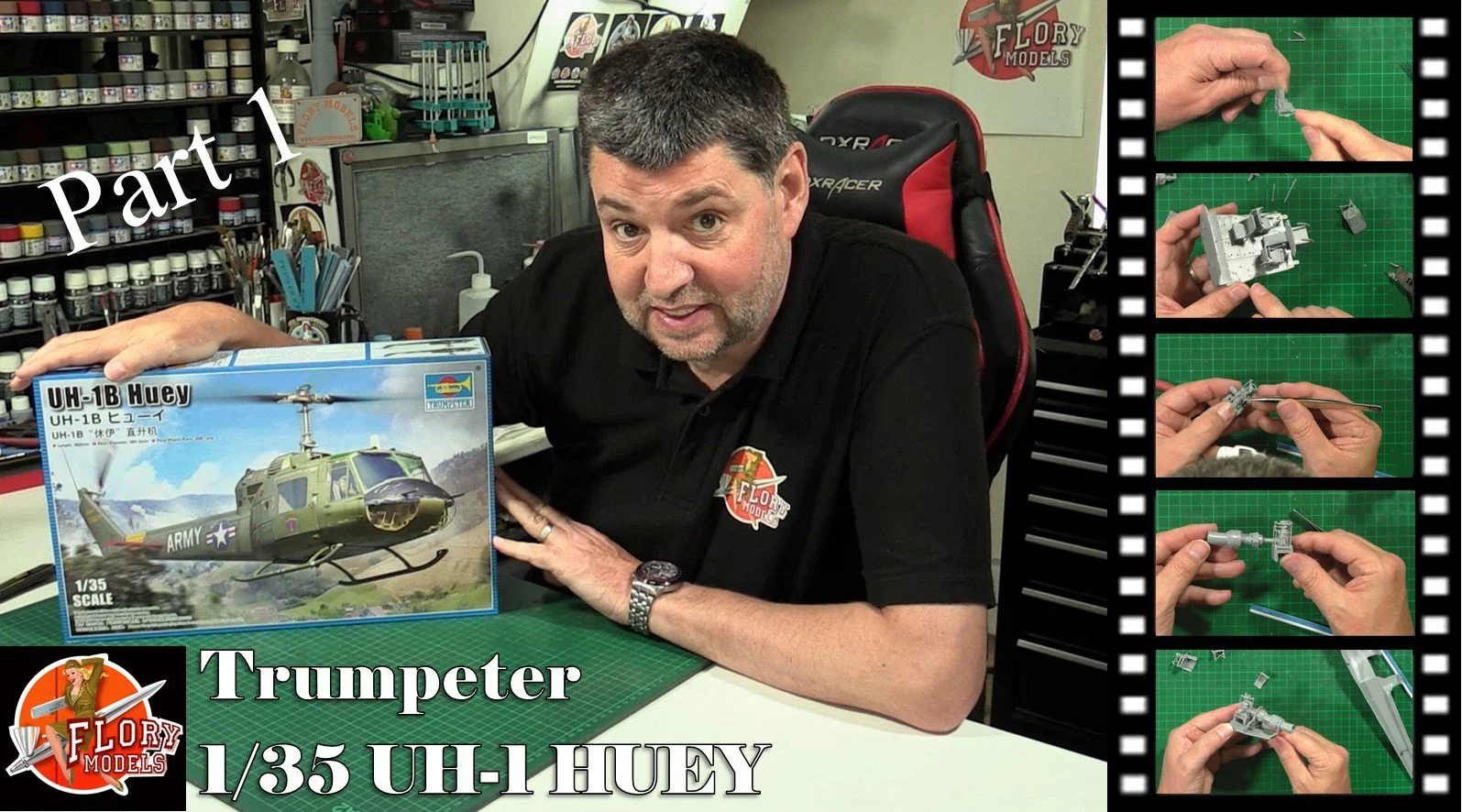 Trumpeter 1/35 UH-1B Huey — Flory Models